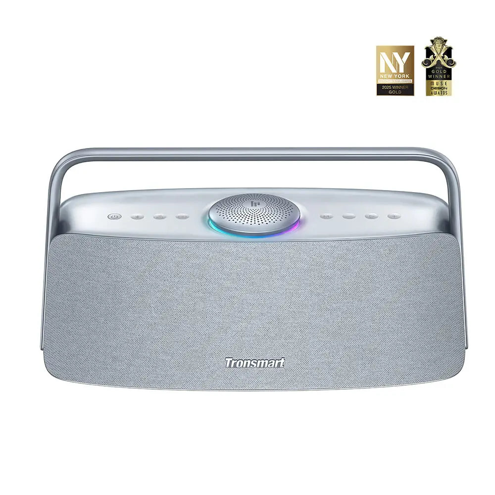 Tronsmart Fiitune X30 Speaker Blue Tooth Wireless Speaker Hi-Res Audio 80W Ipx6 App Control Portable Speaker with Handle for Home