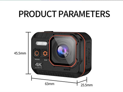 SC002 Action Camera 4K With Remote Control Screen Waterproof Sport Camera drive recorder Sports Camera Helmet Action Cam