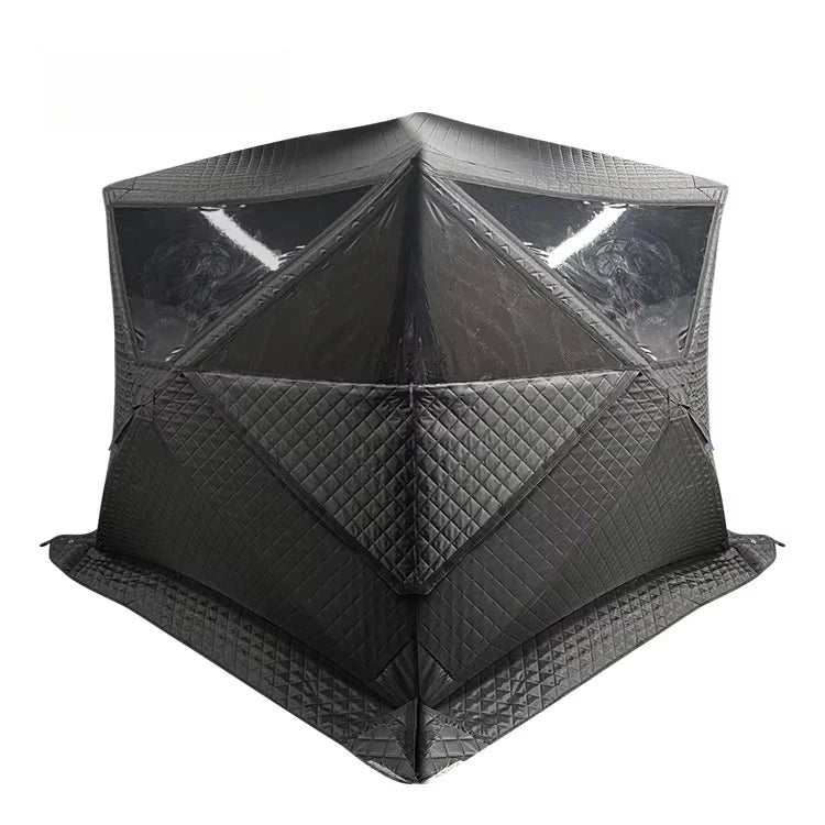 Portable Sauna Tent Easy Set Up 3-Layer to Keep Warm  Waterproof Oxford for Family Dry Sauna