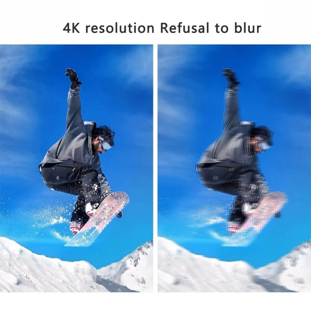 Ultra HD 4K Action Camera 30fps/170D Underwater Helmet Waterproof 2.0-inch Screen WiFi Remote Control Sports go Video Camera Pro