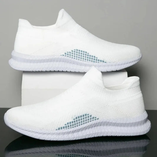 Herr-sneakers för löpning & träning – Andningsbara, lätta, storlek 39–47, 3 färger