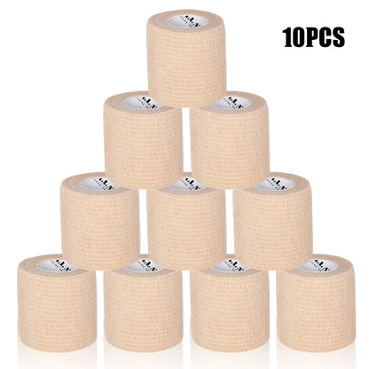 16/10/3PCS Tattoo Grip Bandage Colorful Self Adhesive Wrap 5cm X 4.5m Non Slip Handle Tape Tattoo Machine Grip Cover Supplies