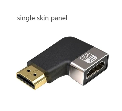 HDMI 2.1-adapter med 90° eller 270° vinkel – 8K 60 Hz