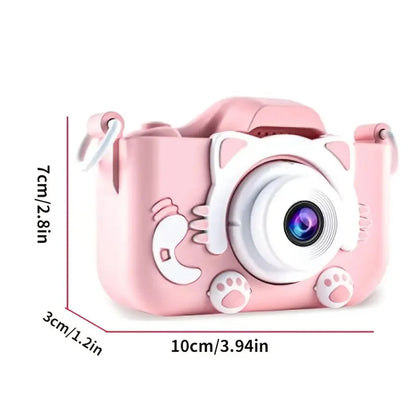 Super Cute Children Camera 1080P HD Toddler Digital Video Camera 2.0-inch Kids Camera with Silicone Cases Toys for  Christmas