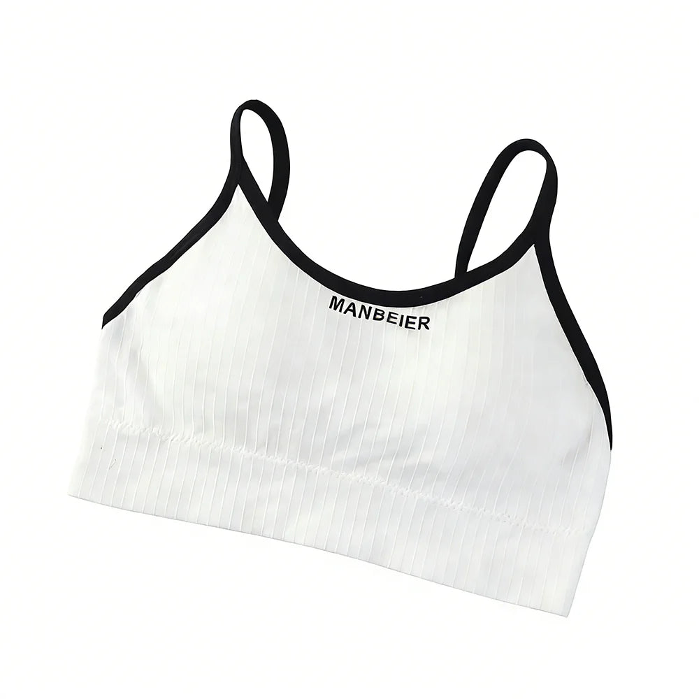 Sweet Lingerie Wireless Bra Simple Elastic Brassiere for Women Underwear Seamless Bras Yoga