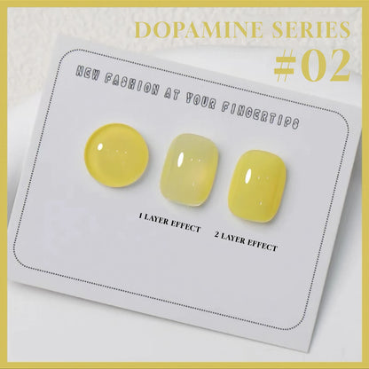 MAINEL 1-12Pcs Fashion Nude Shiny Soak Off UV Gel Nail Gel Polish Cosmetics Nail Art Nails Gel Polish Tips Nail Varnish
