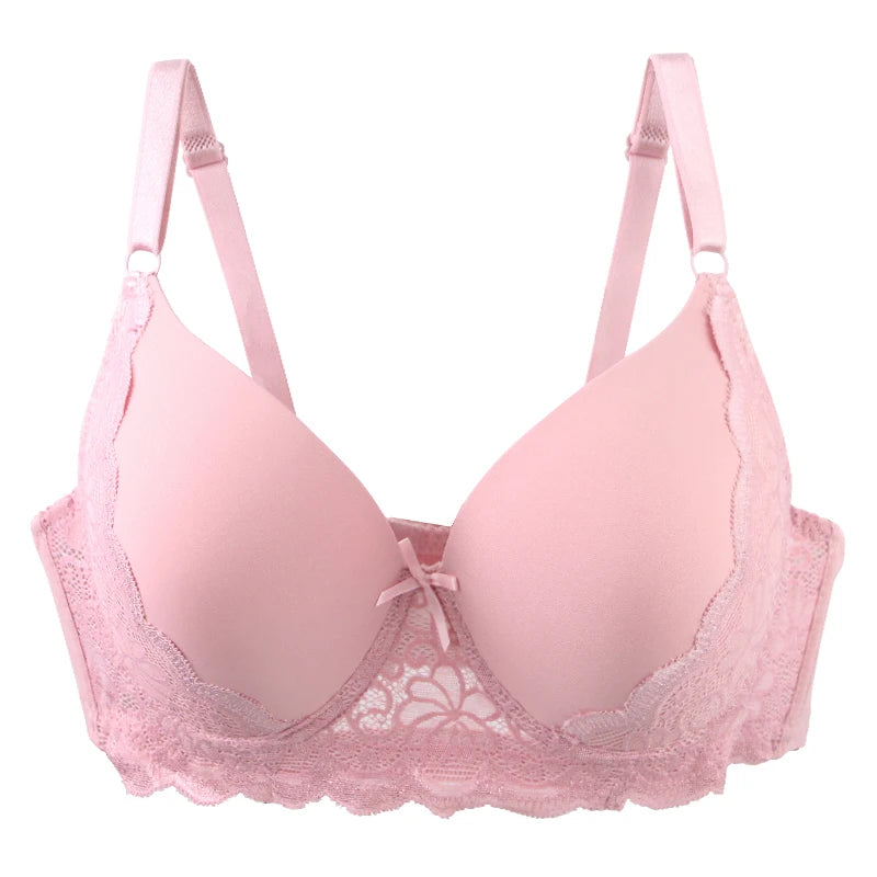 2025 New Sexy C D DD E Cup Bras For Women Breathable Red Khaki Pink Black White Skin Push Up Underwear Plus Size Lingerie
