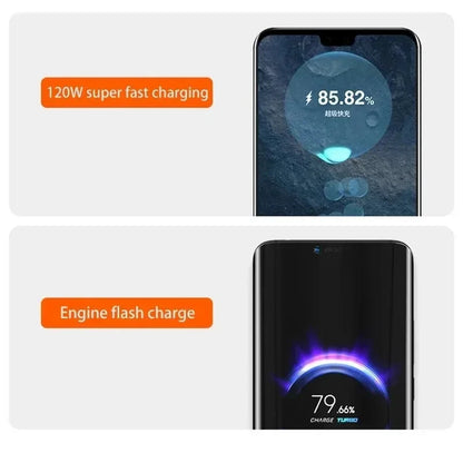 Lenovo 140W Power Bank 200000mAh Large Capacity Super Fast Charging Digital Display For iPhone Samsung Emergency Power Battery