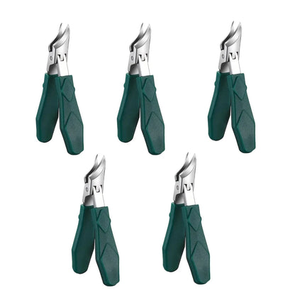 Professionell Tånagelklippare för Inväxta & Tjocka Naglar – Rostfritt Stål Podiatri Nipper, 1/2/5/10-pack