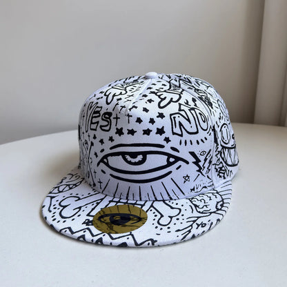 Hip Hop Embroidery Flat Brim Adjustable Caps Hats Snapback Bone New York Brooklyn Trucker Men Bill Brooklyn Plain Visor Brim Era