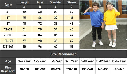 NEW Fashion Kids Boy Hoodies Hoodies 2025 Spring Autumn Girls Casual Hoodies Sweatshirt Kids Solid Color Hoodies Sweatshirt