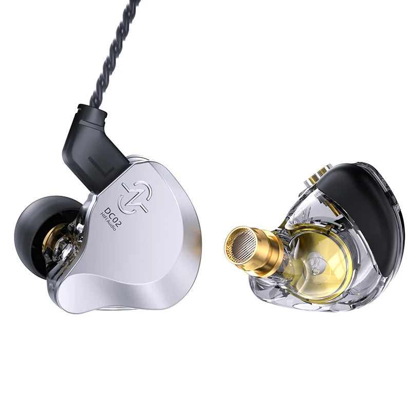 CCZ SOLO DC02 kabelanslutna in-ear-hörlurar med löstagbar kabel