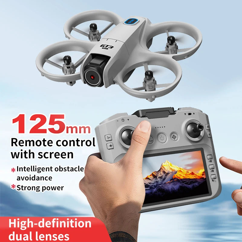 GT3 MAX Mini Drone 5G 8K GPS HD Aerial Photography Dual Cameras Quadcopter with Dynamic Lighting Optical Flow UAV Toys Gifts