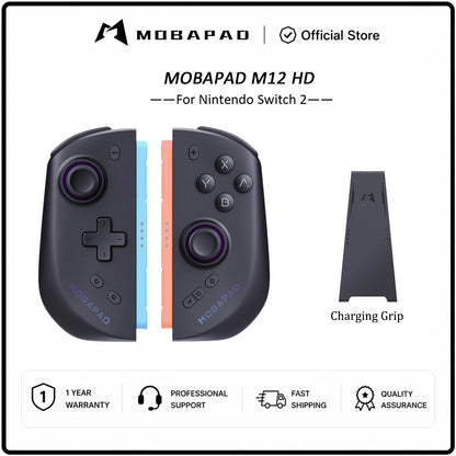 MOBAPAD M12 HD / M12 S Joypad for Nintendo Switch 2 with TMR Joystick HD Vibration Mechanical Buttons Remap Macro Gamepad