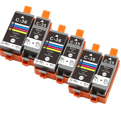 Bläckpatron PGI-35 CLI-36 kompatibel för Canon PIXMA IP100 IP110 TR150