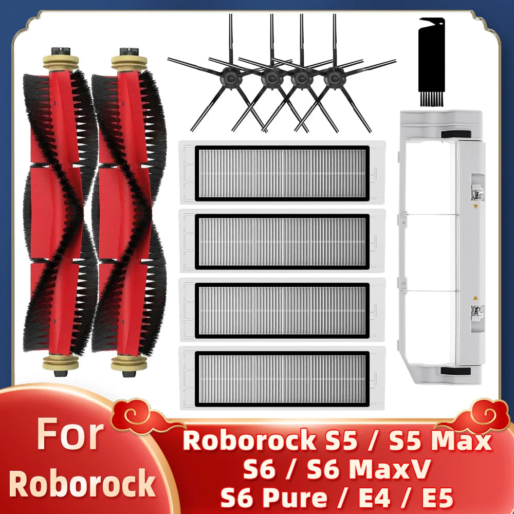Reservdelar till Xiaomi Mi Robot & Roborock – Börstar, Filter & Set