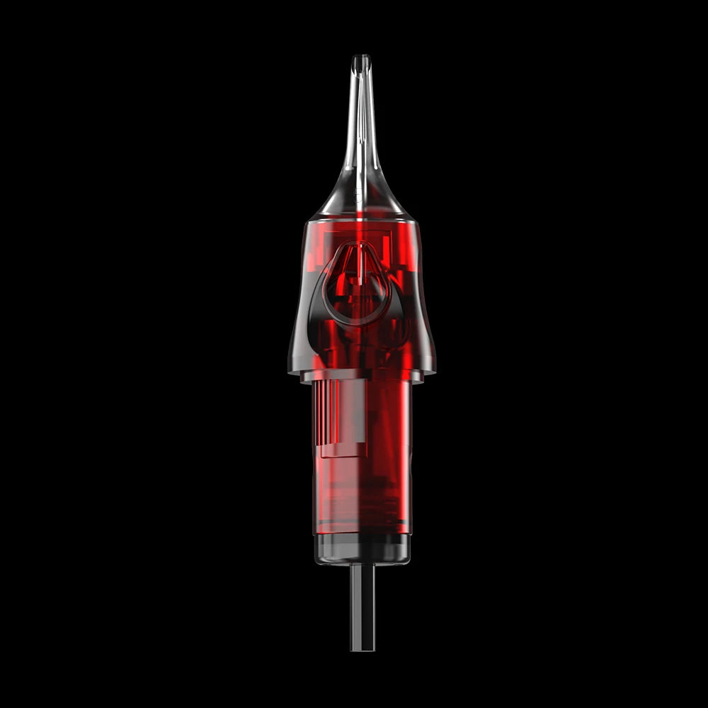 CNC 20PCS Tattoo Cartridges 0.3/0.35mm Red RL/RM Needles Disposable With Membrane Sterilized Safety For Machine Tattooist Supply