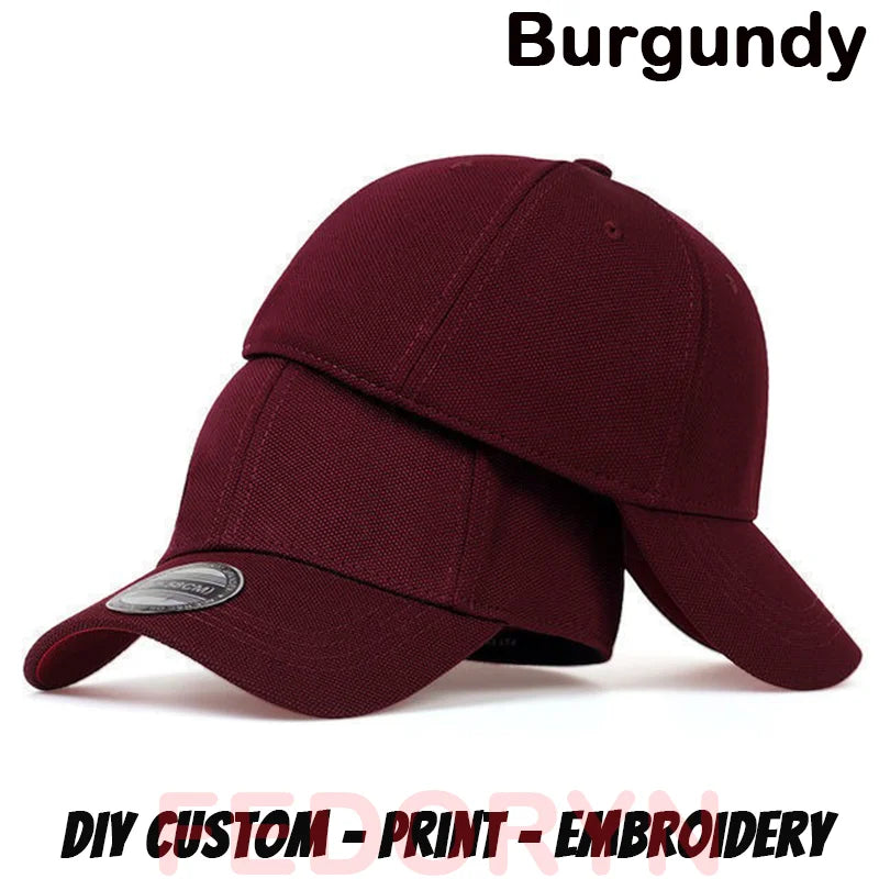 FEDORYN Helsluten Keps Anpassad Brodyr Tryck – 8 Färger Polyester/Bomull Unisex Solskydd Grossist Dropshipping Profilkläder