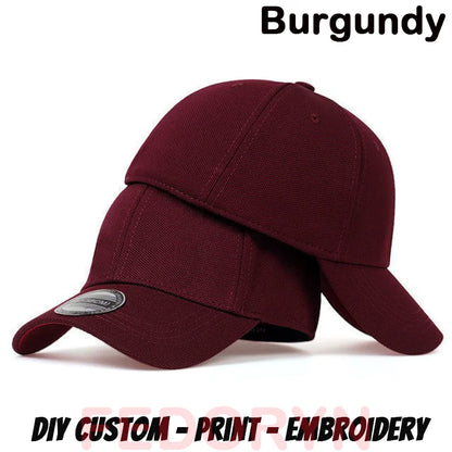 FEDORYN Helsluten Keps Anpassad Brodyr Tryck – 8 Färger Polyester/Bomull Unisex Solskydd Grossist Dropshipping Profilkläder