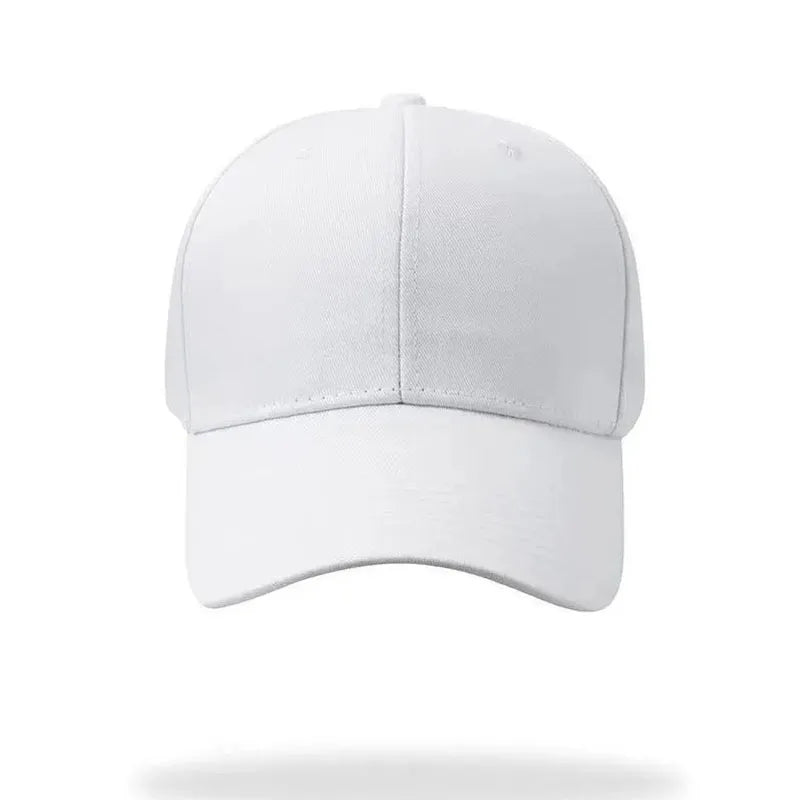 Customized LOGO Men's And Women's Adjustable Baseball Cap Printed Embroidery Peaked Cap Casual Solid Color Hip-Hop Hat