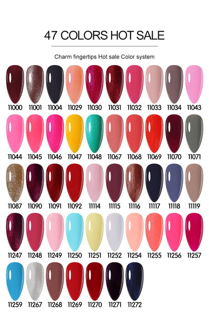 Clou Beaute Gel Nail Polish Neon Brown Royal Blue Red Green Pastal Nude Nail Art Varnishes Gel Lacquer Top Coat UV Gel Nail