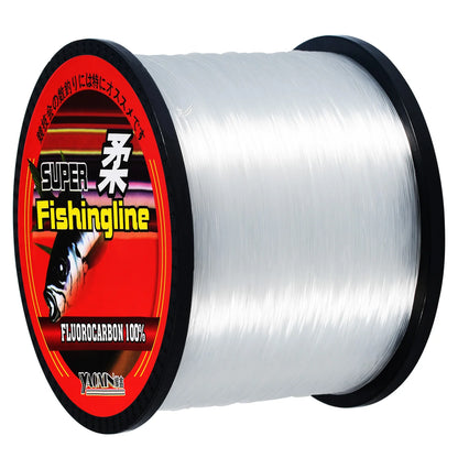 1000M-1093YDS Strong and Smooth Monofilament Fishing Line 5LB-42LB Fluorocarbon Coated Nylon for Freshwater and Saltwater Pesca