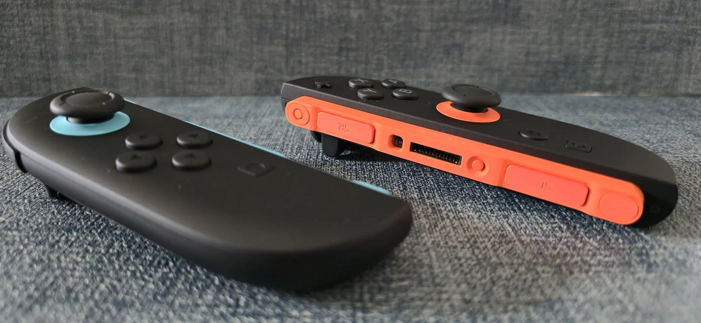 Nintendo switch 2 Joy-Con 2 Pair - Light Blue/Light Red Compatible with NS2 Hall Effect joystick Magnetic Connection Mouse Mode