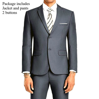 Men Suits Sets High Quality For Wedding Elegant 2 Pieces Jackets Pants Stretch Blazers Tailored Formal Full 2025 Costume
