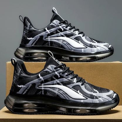 Men's Fashionable Basketball Shoes Air Cushioning Comfortable Non-Slip Breathable Shock-Absorbing Men's Outdoor Activities