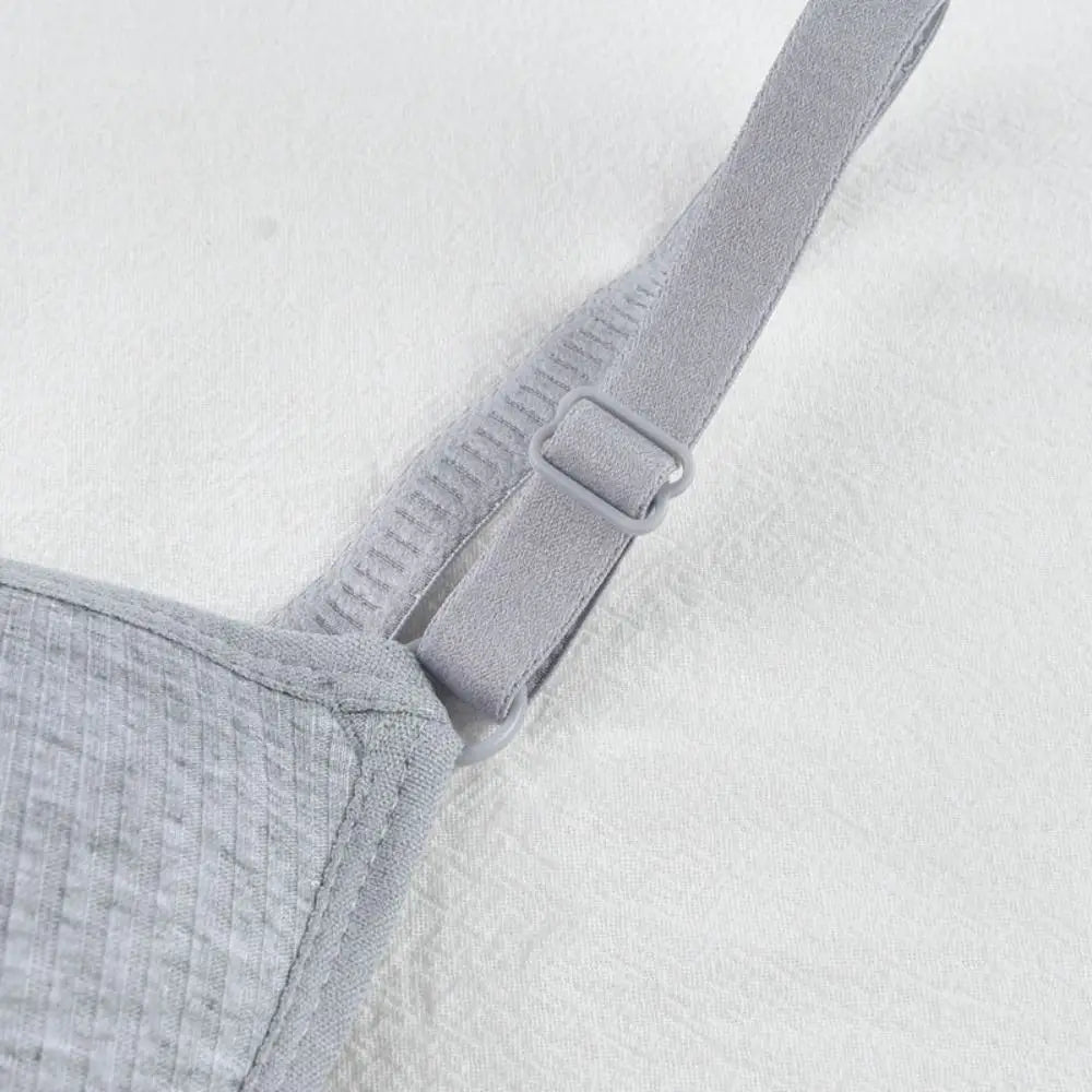 New Simple Cotton Girl Bra Underwear Student Bra Teen Thin Section Without Steel Ring Comfortable Sleep Bra Sport Vest For Woman