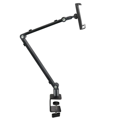 2025 Tablet Stand Holder for Ipad,Portable Monitor Stand Desk Mount for 15.6'' 16'' Screen,Aluminum Long Arm with Rotating