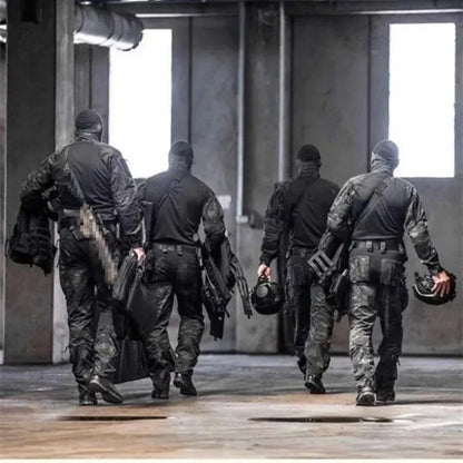 Utomhus taktisk dräkt för män Airsoft stridsskjortor
