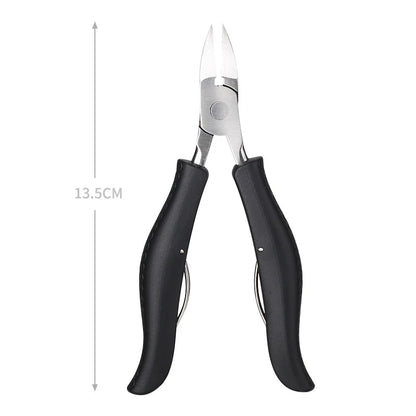 Professional Nail Clipper Thick Nail Nippers Dead Skin Removal Nail Art Pedicure Care Piler Cutter Scissor Tools
