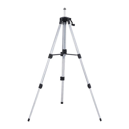 HGLINE 1.2M/1.5M Stretchable Laser Level Tripod Suitable for 5/8 Inch Laser Level Tools Aluminum Tripod with Lifting Rocker