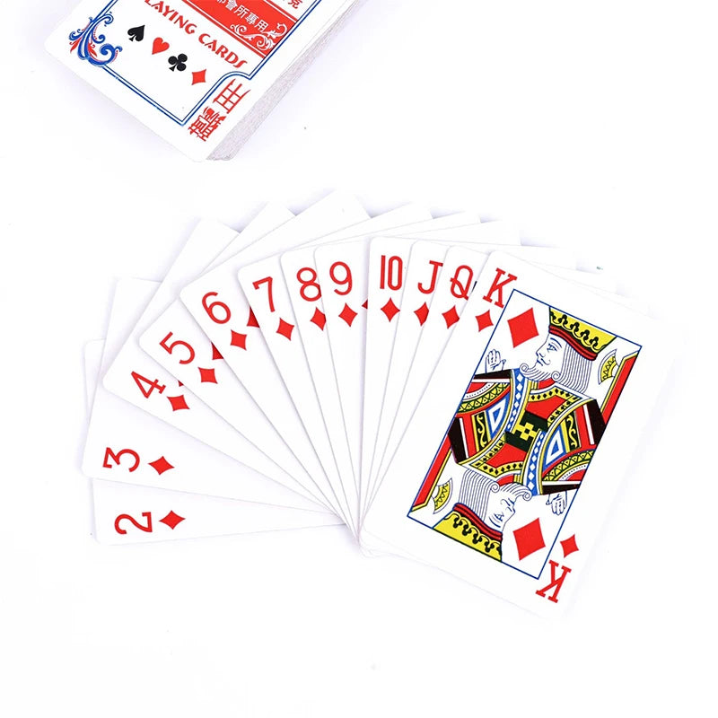 Pokerspel och kortspel med 54 delar