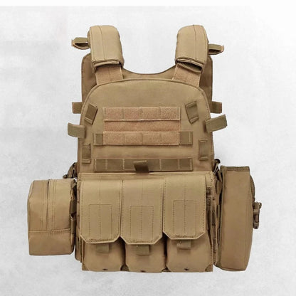 6094 utrustningsväst för airsoft med MOLLE-fästen