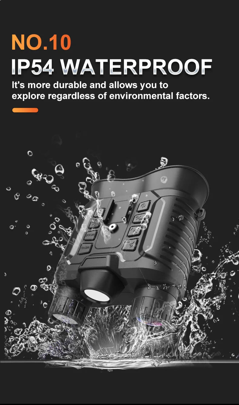 New 4K UHD Helmet Mounted Night Vision Binoculars 36MP Head Mounted Tactical 400M Hunting Infrared Digital NVG Goggles NV8161