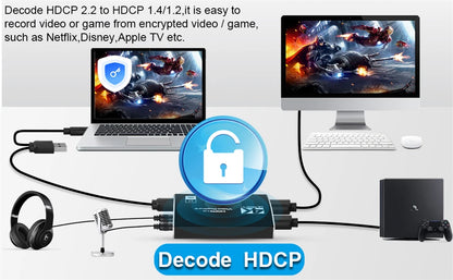 ZY-HC30A USB 3.0 HDMI-capture card – 4K/60 input och 1080p/60