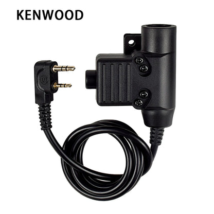 Tactical Outdoor Shooting Communication Headphone Bowman Elite II Headset U94 PTT For Kenwood Baofeng UV-5R Radio Accessory