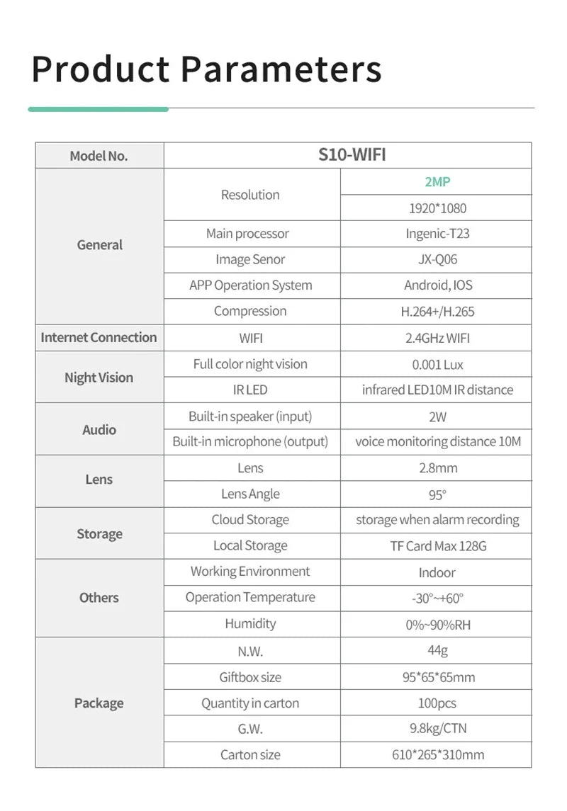 4K WiFi Camera Safety Monitor Mini 1080P HD Camcorders Indoors Night Version Video Intelligent Security Protection Camera