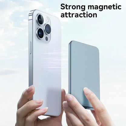 VIVO 50000mAh Thin Magnetic Wireless Power Bank 22.5W Fast Charging Portable External  Battery for Magsafe For iPhone Samsung