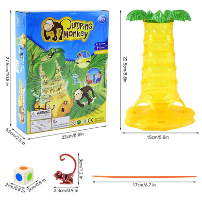 Funny Monkey Climbing Tree Games Toy Turn Monkeys Down Monkey Tree Climbing Toy Parent Child Interactive Party Desktop Game Toys