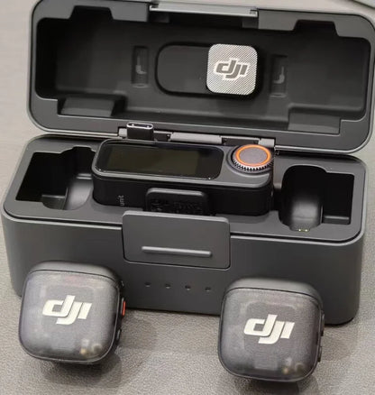 DJI Mic 3 trådlös streamingmikrofon – 32-bit float och brusreducering