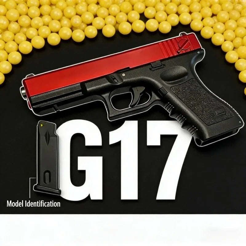 G17 leksakspistol och tillbehör för mjuka projektiler – välj variant