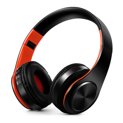 CATASSU Bluetooth 5.3 Headset Over-Ear – MP3 FM-radio 20h 400mAh Minnesskum Hopfällbar CE/FCC/RoHS Smartphone TV PC Surfplatta