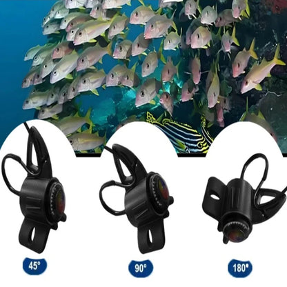 Undervattenskamera för Fiske – 5-tum, 4K 1080P, 185° Vidvinkel, 20–25 m Kabel