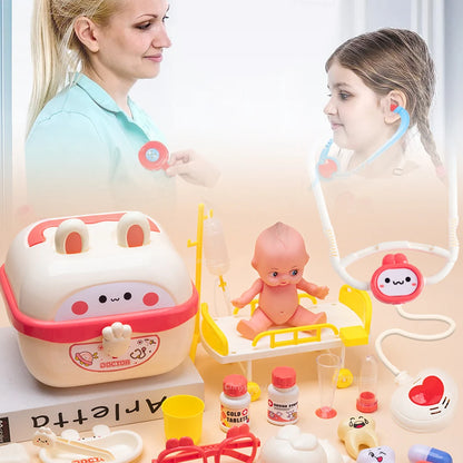 Doctor Toys for Kids 43/40/31PCS  Role Play Kit Medical Toys Hospital Nurse Dentist Educational Toy Gift for Boys Girls
