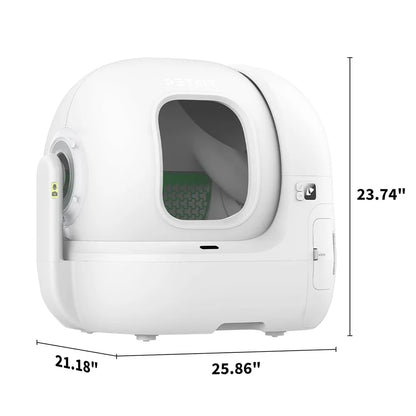 PETKIT PUROBOT MAX PRO Automatic Smart Cat Litter Box Self Cleaning AI-Camera Pet Toilet Odor Removal App Control Global Version