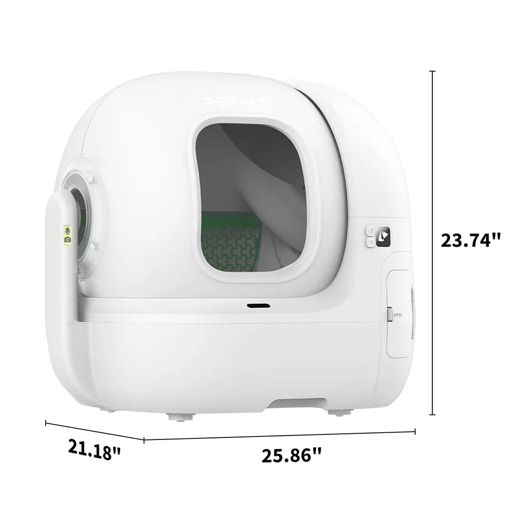 PETKIT PUROBOT MAX PRO självrengörande kattlåda med kamera och appstyrning
