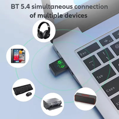AX900 USB WiFi 6 Bluetooth 5.4 Adapter 2in1 Dongle Dual Band 2.4G & 5GHz USB Network Wireless Wlan Receiver